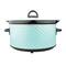 Brentwood Blue 3.5qt. Diamond-Pattern Slow Cooker